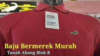 Baju Cowok Branded Crocodille Murah Di Pasar Tanah Abang Blok B