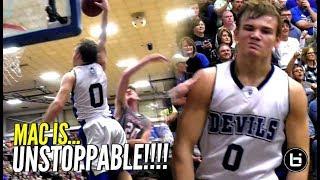 Mac McClung IS UNSTOPPABLE Goes KOBE On Em w 41 Points To Win District Championship