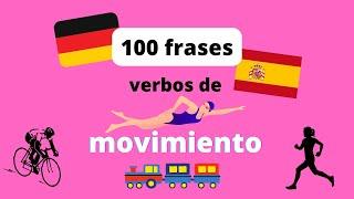 A1 A2 Aprende mientras duermes MOVIMIENTO  alemán y español + texto  100 frases para ti 