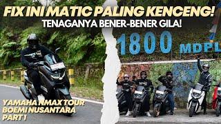 TURBO NYA GILA JALAN LURUS BUAS TANJAKAN GAMPANG DILIBAS CERITA TOURING NMAX TURBO PART 1