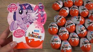 My Little Pony - Kinder Surprise Eggs - UNBOXING - Kinder Überraschung