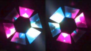 Colorful Video Party Lights Background 