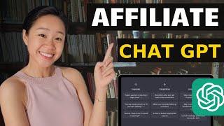 6 Bước Kiếm tiền Online từ Affiliate với CHAT GPT