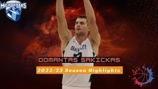 Domantas Sakickas 202223 Season Highlights HD