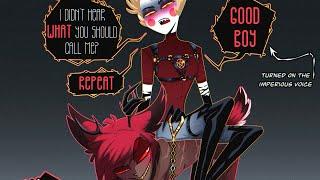 Lucifer DOMINATES Alastor. - Hazbin Hotel comic dub