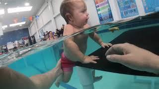 Baby Monet Swims @ 13 12 Months at Watersafe Swim School