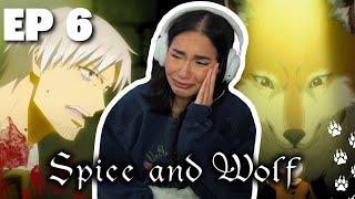 HOLO GOES WOLF MODE  Spice and Wolf Episode 6 Reaction