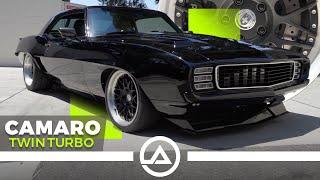 Insane 1500+ hp Twin Turbo 69 Camaro Pro Touring Build  Nostalgia Hot Rods  Nelson Racing Engines