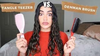 Tangle Teezer Vs. Denman Brush  Best Styling Brush