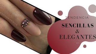 Sencillas y elegantes  uñas cortas 2019 Simple and elegant  short nails