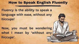 How to Speak English Fluently  Learn English  Improve Your English  Listen And Practice