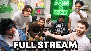 Adin Ross iShowSpeed YourRAGE & More Full Stream