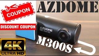 AZDOME M300S 4K Dual Channel Dashcam-Unboxing In-Depth Review + Sample Videos-All You Need To Know