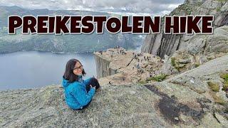 Hiking to Preikestolen Pulpit Rock  Norways most famous trail  4 hours return trip