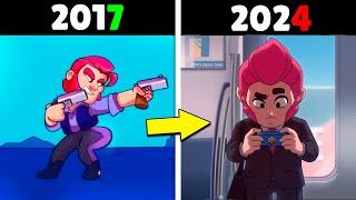 ALL BRAWL STARS ANIMATIONS 2017-2024 