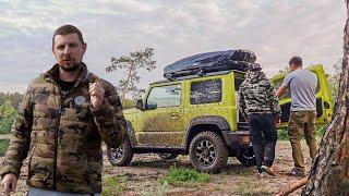 Выгуливаем Jimny снимаем Навару и Хайлюкс и едем с Горынычем на закупки - Veddro Vlog