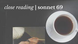 Shakespeare Sonnet 69  Close Reading Summary & Analysis