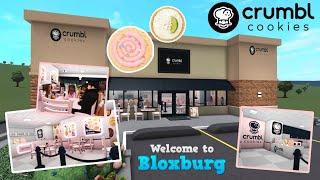 BUILDING CRUMBL COOKIES IN BLOXBURG...