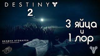 Бездна Агонарха • 3 яйца и кости Ахамкары лор • Высшее испытание • Destiny 2