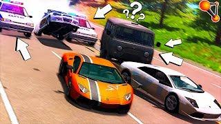 ЗОЛОТАЯ МОЛОДЕЖЬ будет НАКАЗАНА в Эпичной ПОГОНЕ  BeamNG Drive