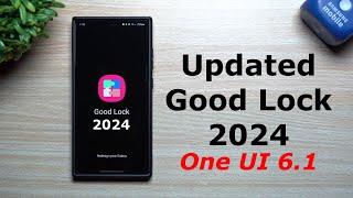 Some Much Needed NEW Features Added - Good Lock 2024 One UI 6.1