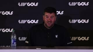 Bubba Watson and Harold Varner III Presser Conference LIV Golf Boston 2022