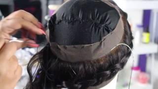 How To Make  A 360 Frontal Wig Using One BundleHot Beauty Hair