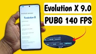 Evolution X 9.0 Android 14 custom ROM for POCO X3  PUBG 144 FPS