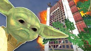 BASE WAR AGAINST BABY YODA - Garrys Mod Gameplay & Funny Moments