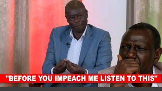 KIMEUMANA Listen to DP Gachagua scary warning to Ruto ahead of his impeachment