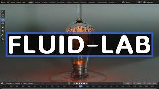 FluidLab - New Realtime LIQUID Simulator For Blender