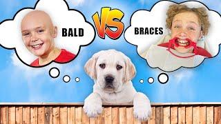 My Puppy CONTROLS My Day Get Braces OR Shave My Head?