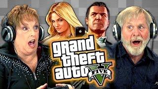 Elders Play Grand Theft Auto V Elders React Gaming