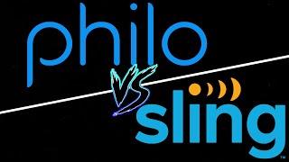 SlING TV VS  PHILO - TWO OF THE BEST STREAMING SERVICES GOES HEAD TO HEAD  ONE WINNER