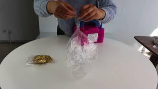 How To Filled Gold Glitter Into Balloons ?