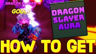 HOW TO GET DRAGON SLAYER AURA in FIND THE AURAS ROBLOX