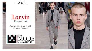 Lanvin Fashion Show - SpringSummer 2017 Menswear Collection