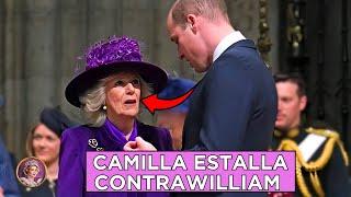 CAMILLA ENFURECIDA WILLIAM DESPIDE a la HERMANA de la Camilla Parker y ella EXPLOTA de RABIA