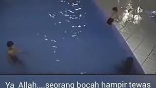 SATPAM Hero - Seorang Satpam menyelamatkan seorang anak tenggelam