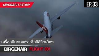 EP.33 เครื่องบินตกเพราะสิ่งมีชีวิตเล็กๆ BIRGENAIR FLIGHT 301