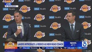 JJ Redick is officially Lakers new coach