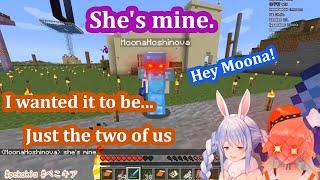 Kiara gets jealous of Moona and Pekoras relationship 【HololiveEng Sub】【Minecraft】