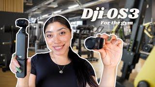 Vlogging with the DJI OSMO POCKET 3 at the gym