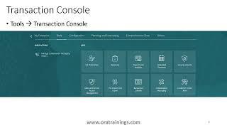 Oracle Fusion BPM Approval - Overview - FinApInvoiceApproval - Transaction Console