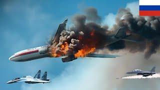 Todays tragedy US F-16 Jet Shoots Down Russian Ministry Plane Flying from Crimea