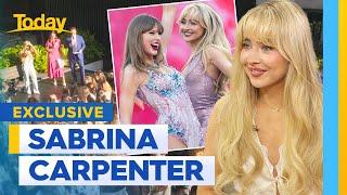 Superstar Sabrina Carpenter catches up with Today  Today Show Australia