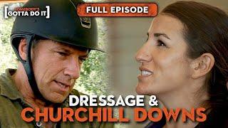 Mike Rowe Gets EXPERT Lessons in DRESSAGE and Horse Racing  Somebodys Gotta Do It