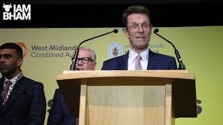 West Midlands mayoral election 2024  Andy Street speech in full  I Am Birmingham