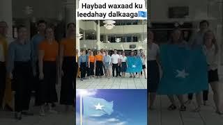 Norwegians and Somali national anthems somalia independence week