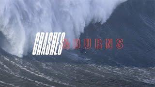 The Greatest Wipeouts From Nazaré  SURFER  Crashes and Burns